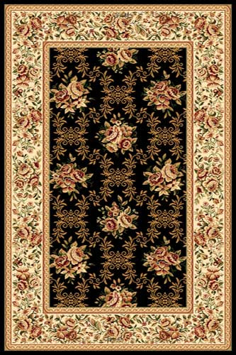 Ковер d393 - BLACK - Прямоугольник