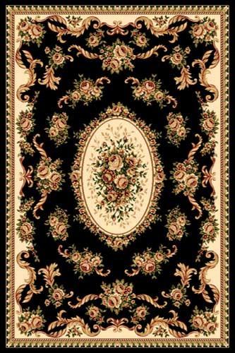 Ковер d398 - BLACK - Прямоугольник