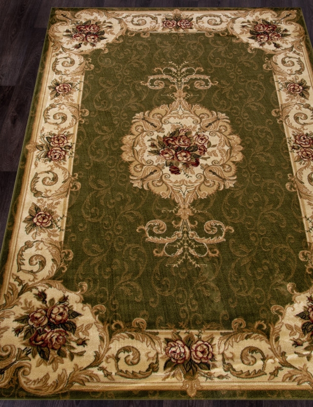 Ковер D467 - GREEN - Прямоугольник