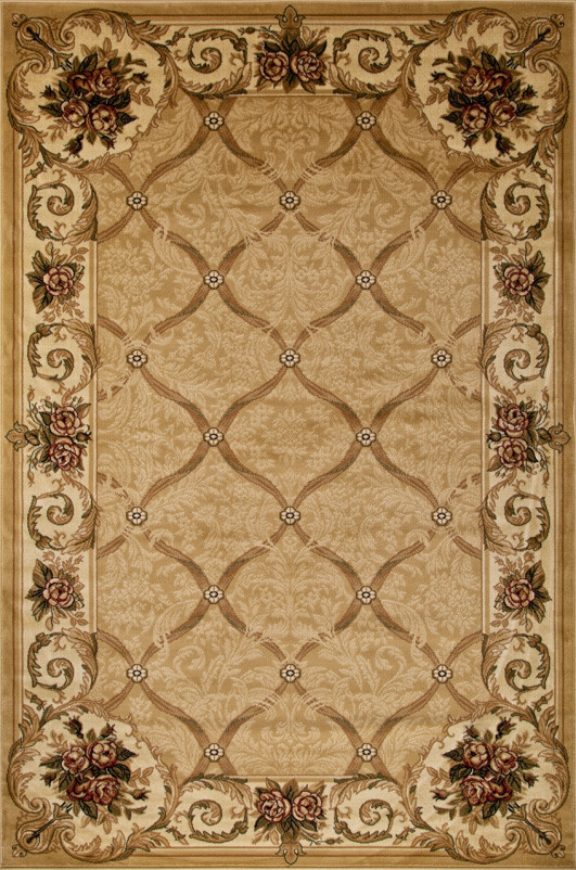 Ковер D468 - BEIGE - Прямоугольник