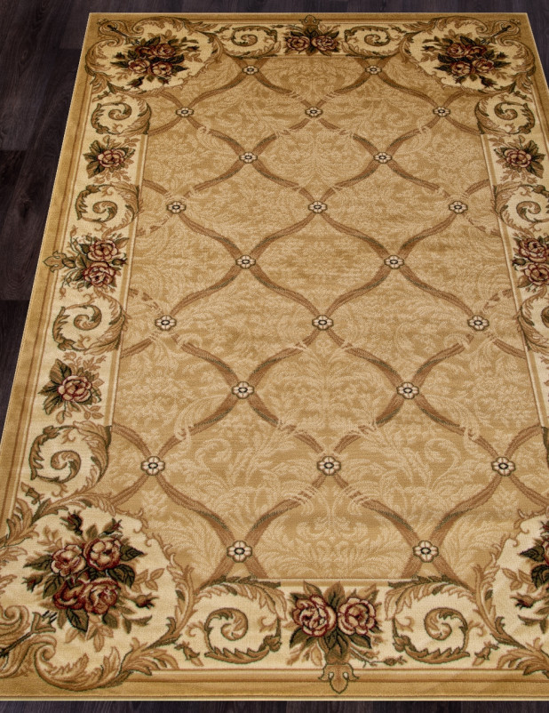 Ковер D468 - BEIGE - Прямоугольник