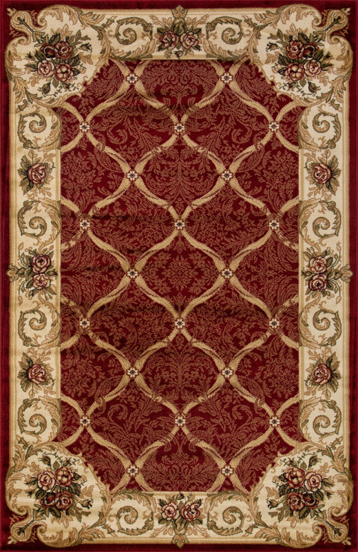Ковер D468 - RED - Прямоугольник