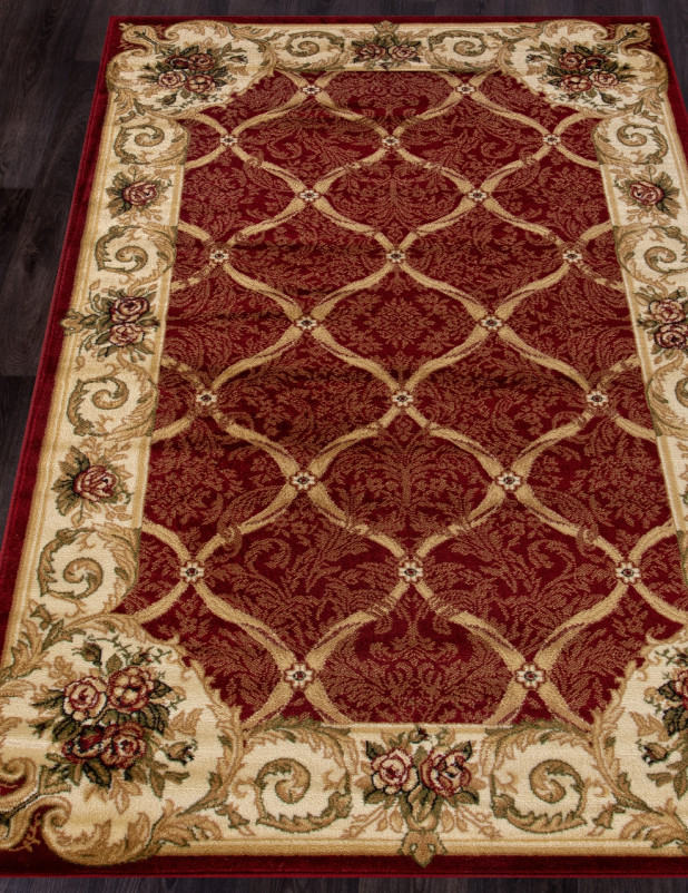Ковер D468 - RED - Прямоугольник