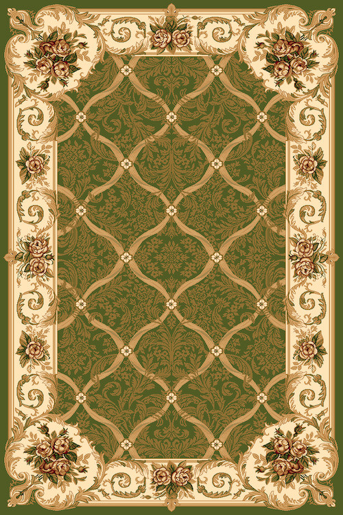 Ковер N468 - GREEN - Прямоугольник