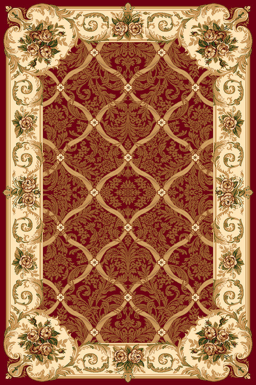 Ковер N468 - RED - Прямоугольник