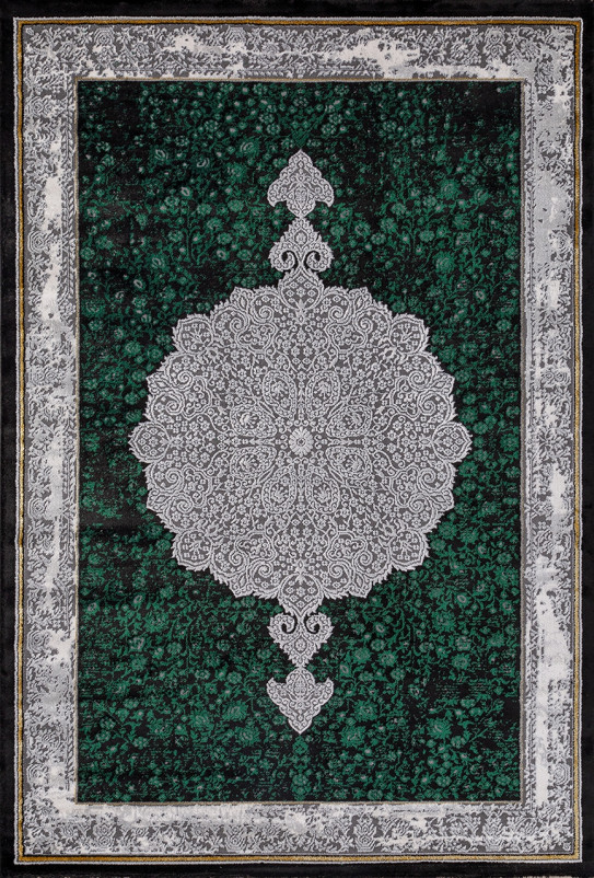Ковер 04482Y - GREEN / GREEN - Прямоугольник