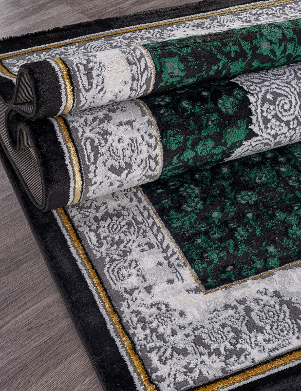 Ковер 04482Y - GREEN / GREEN - Прямоугольник
