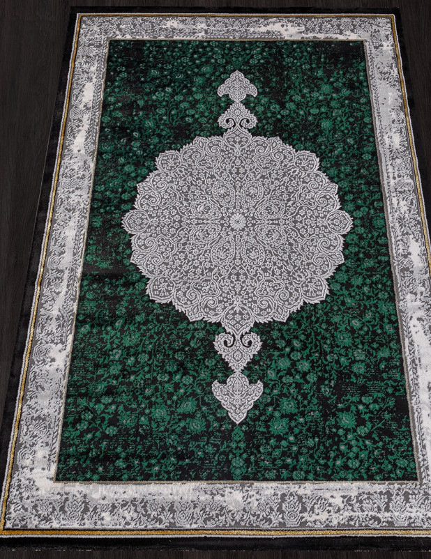 Ковер 04482Y - GREEN / GREEN - Прямоугольник
