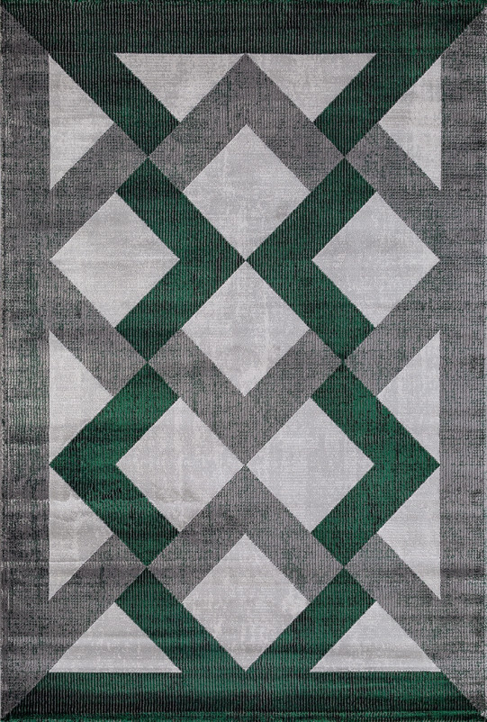 Ковер 04494Y - GREEN / GREEN - Прямоугольник
