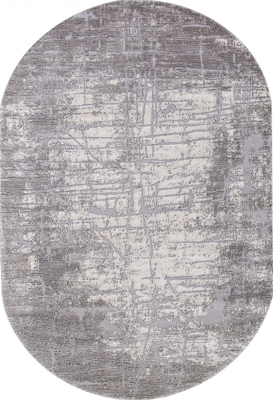 Ковер 5801C - LIGHT GREY - Овал