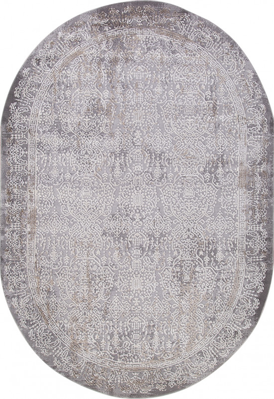 Ковер 5880A - GREY - Овал