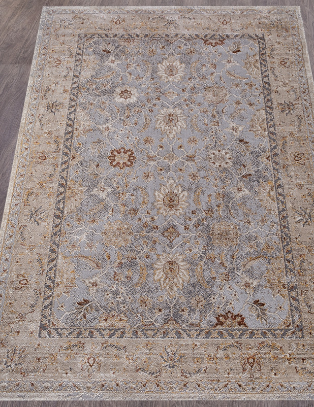 Ковер 6033C - BEIGE / GREY - Прямоугольник