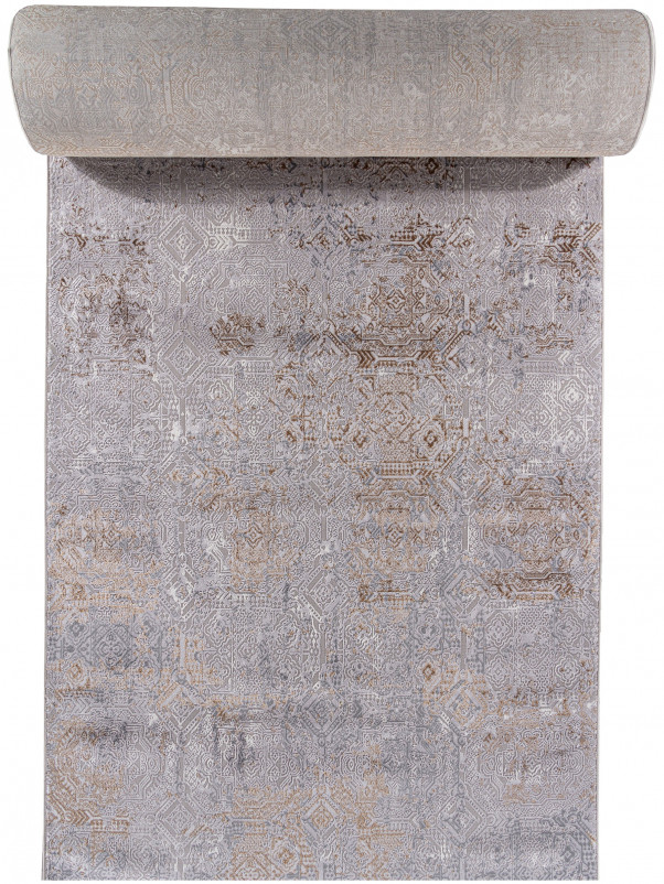 Ковер F281 - GRAY-GREEN - Дорожка