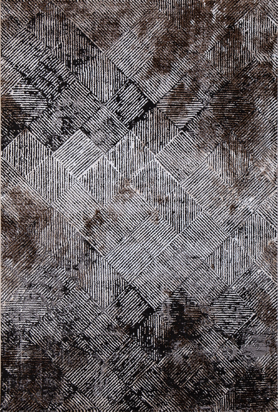 Ковер PN010C - GREY / BROWN - Прямоугольник