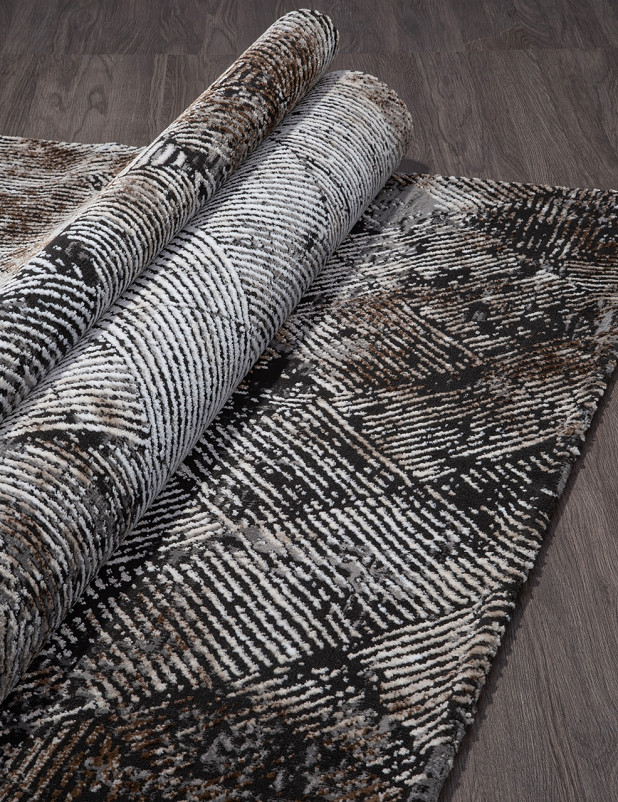 Ковер PN010C - GREY / BROWN - Прямоугольник