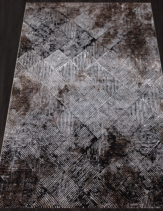 Ковер PN010C - GREY / BROWN - Прямоугольник