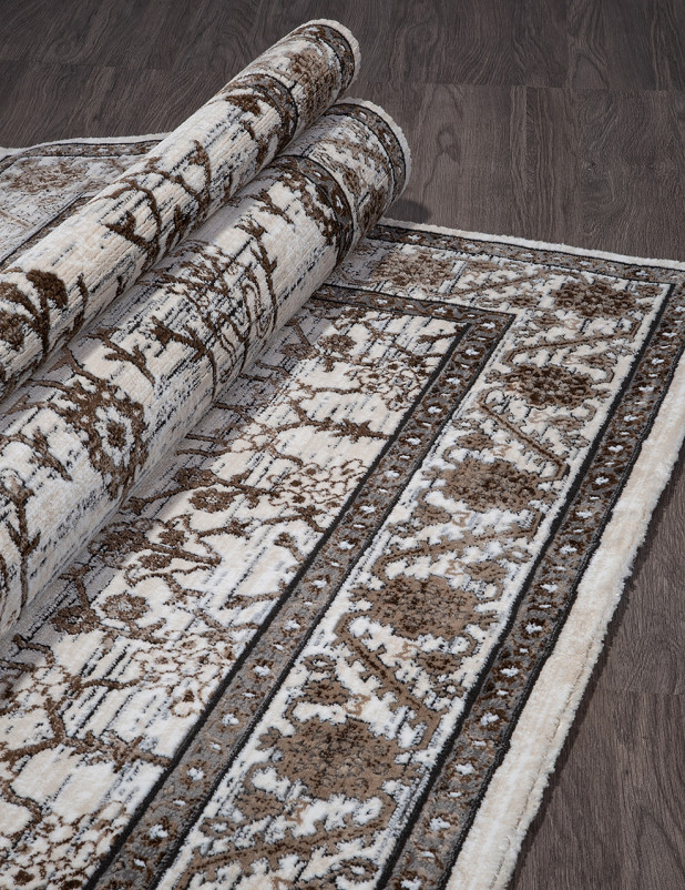 Ковер PN013C - GREY / BROWN - Прямоугольник