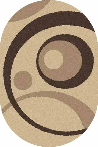 Ковер t151 - BEIGE - Овал