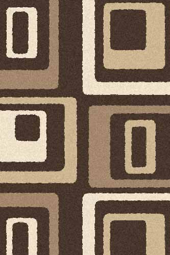 Ковер t618 - BROWN - Прямоугольник