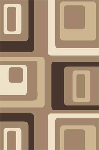 Ковер t618 - DARK BEIGE - Прямоугольник