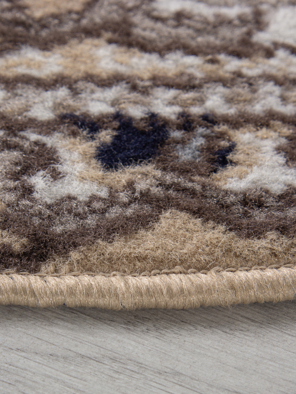 Ковер 06020A - BEIGE / BEIGE - Овал