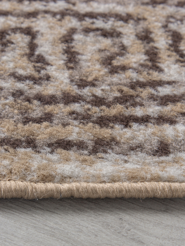 Ковер 06022A - TOZ GRI / BROWN - Овал