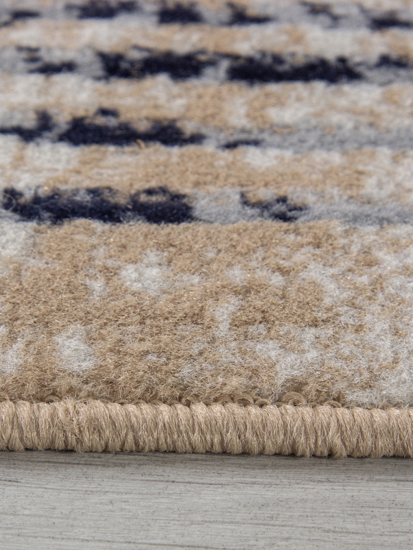 Ковер 06022A - TOZ GRI / NAVY - Прямоугольник