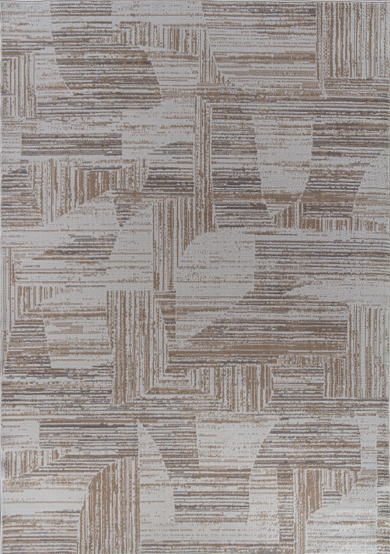 Ковер 06029A - TOZ GRI / BEIGE - Прямоугольник