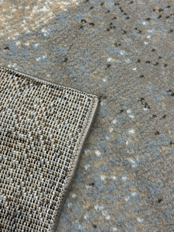 Ковер 06052A - BROWN / TOZ GRI - Прямоугольник