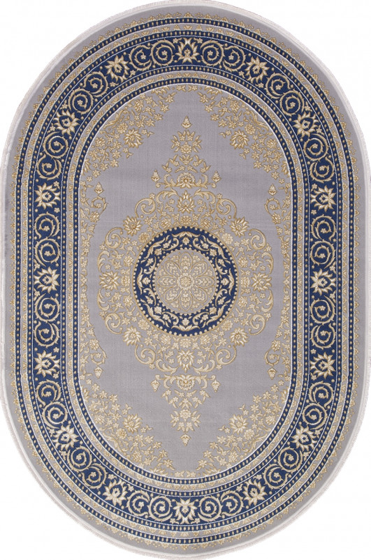 Ковер 33030 - 035 NAVY - Овал