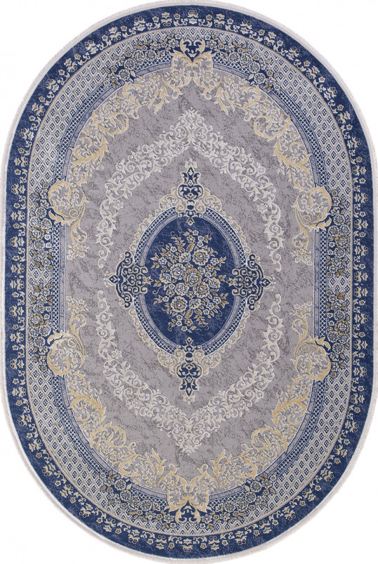 Ковер 33342 - 035 NAVY - Овал