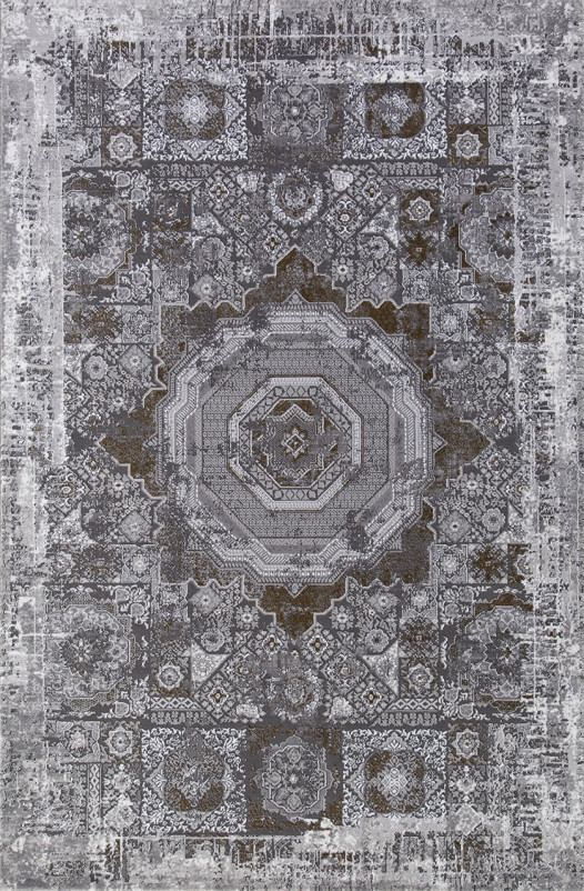 Ковер 03001G - GREY / GREY - Прямоугольник