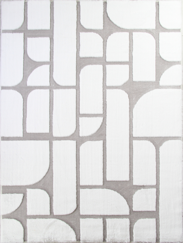 Ковер PX4001 - CREAM / GREY - Прямоугольник