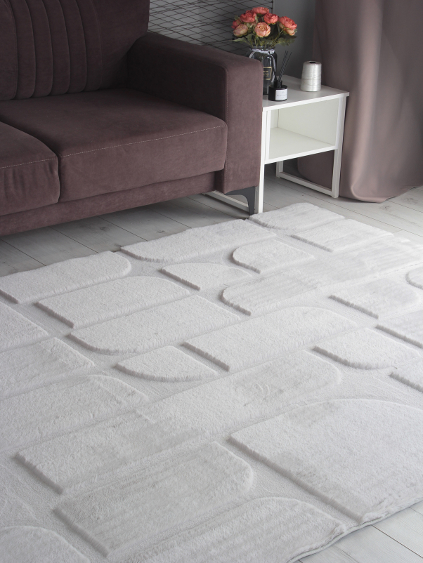 Ковер PX4001 - GREY / GREY - Прямоугольник