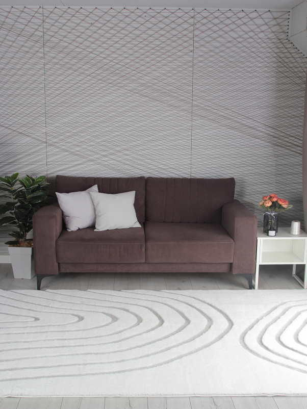 Ковер PX4002 - CREAM / GREY - Прямоугольник