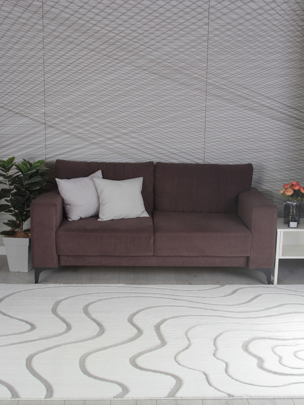 Ковер PX4004 - CREAM / GREY - Прямоугольник