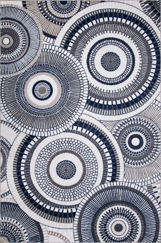 Ковер 8668 - GRAY-BLUE - Прямоугольник