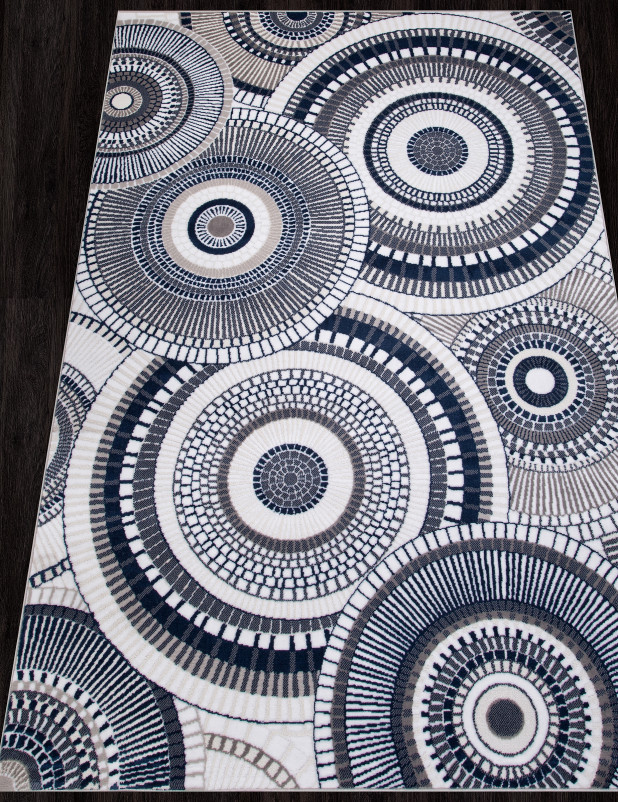 Ковер 8668 - GRAY-BLUE - Прямоугольник