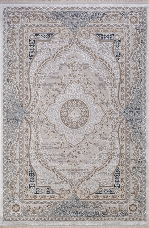 Ковер 7439A - L.BLUE / CREAM - Прямоугольник