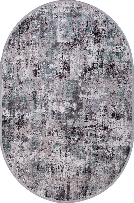 Ковер 17134 - L.GREY / D.GREY - Овал