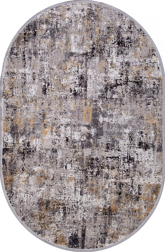Ковер 17162 - L.GREY / D.GREY - Овал