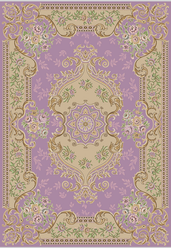 Ковер CHIN - PURPLE - Прямоугольник