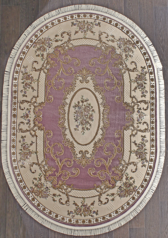 Ковер D703 - PURPLE - Овал