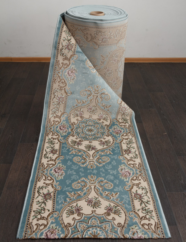 Ковер D704 - BLUE - Дорожка