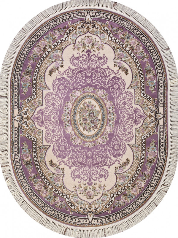 Ковер D706 - PURPLE - Овал