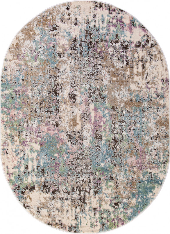Ковер D733 - MULTICOLOR - Овал