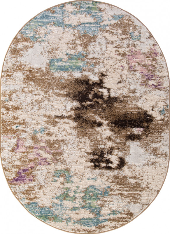 Ковер D734 - BEIGE - Овал