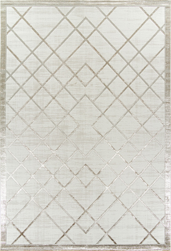 Ковер 02742A - BEIGE / DK.BEIGE - Прямоугольник