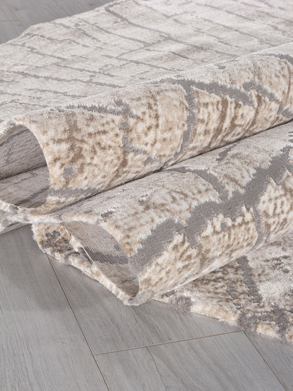 Ковер 00839C - GREY / BROWN - Прямоугольник