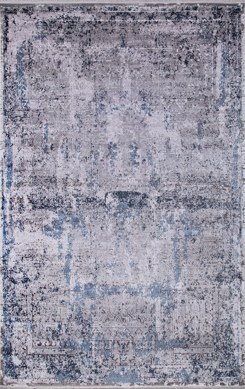 Ковер 0820D - BLUE - Прямоугольник